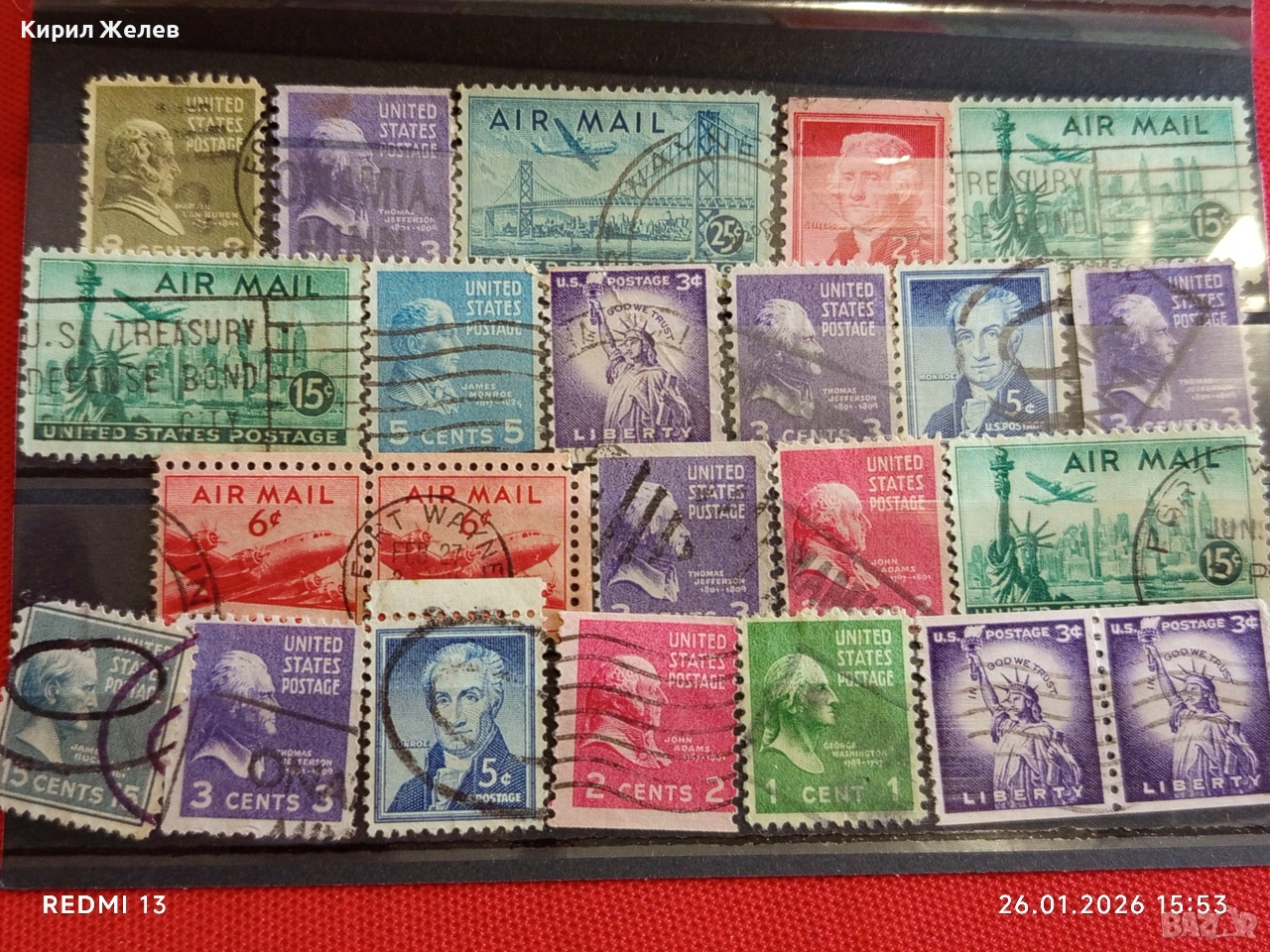 Стари пощенски марки от цял свят смесени СВЕТОВНИ ЛИДЕРИ за КОЛЕКЦИЯ 51569, снимка 1
