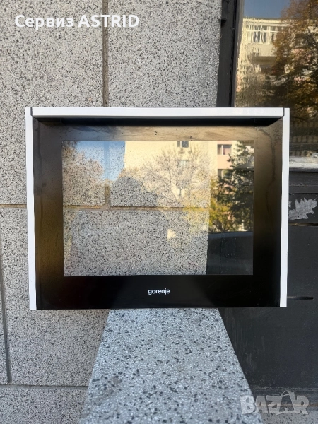 Продавам 2бр. отлично запазено предно + задно стъкло с дръжката за готварска печка Gorenje (Горене), снимка 1