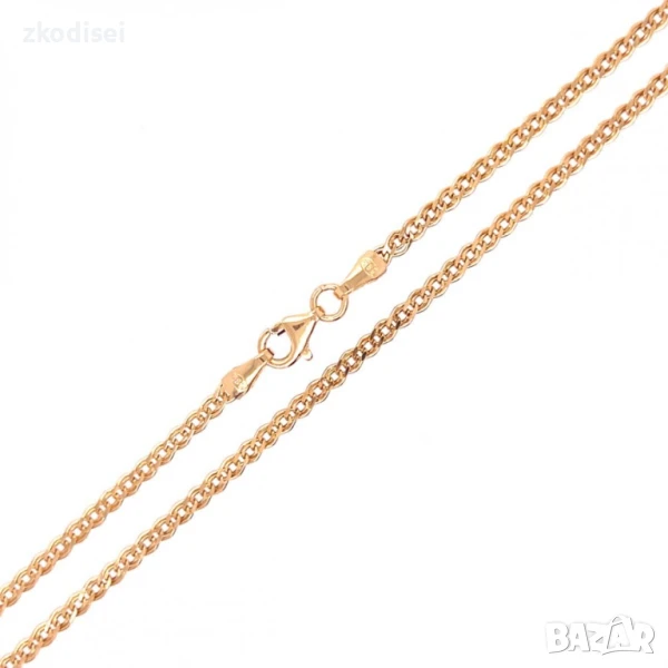 Златен синджир 2,33гр. 44,0см. 14кр. проба:585 модел:32249-6, снимка 1
