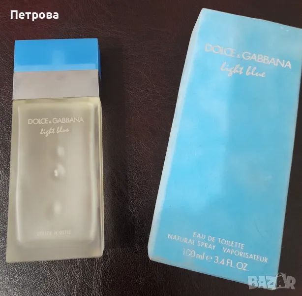DOLCE&GABBANA light blue 100 ml, снимка 1
