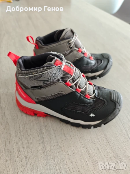 Детски непромокаеми обувки за преходи crossrock - размер 30, снимка 1