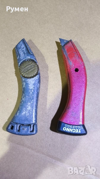 Два универсални макетен алуминиев ножа, снимка 1