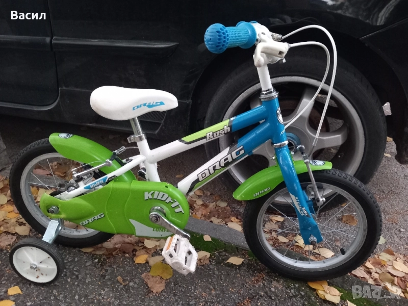 Детски велосипед Драг 14 цола, отличен , снимка 1