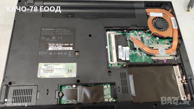 Лаптоп Lenovo ThinkPad SL510 , снимка 4 - Части за лаптопи - 41852515