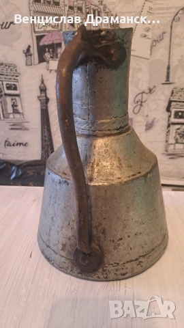 Медна кана за мляко, снимка 4 - Антикварни и старинни предмети - 53332563