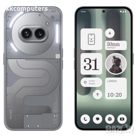 ЧАСТИ ЗА Смартфон GSM NOTHING PHONE(2A) PLUS GREY 6.70 ", 256 GB, RAM 12 GB, 50+50 MP, 5G 