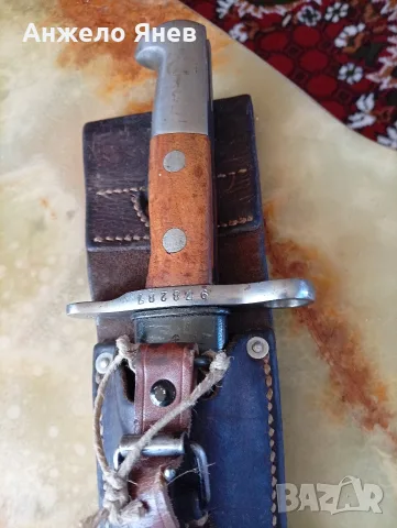 Швейцарски щик от 1920 г, снимка 2 - Колекции - 56373350