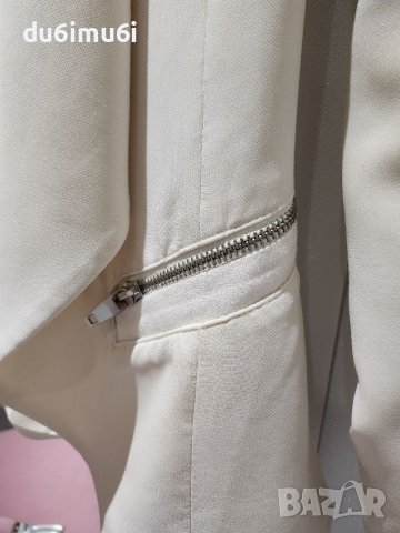 Бяло сако H&M, снимка 3 - Сака - 41647551