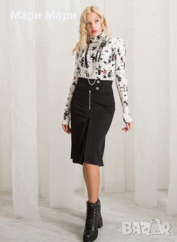 Поло от фино, нежно плетиво, снимка 6 - Блузи с дълъг ръкав и пуловери - 38866075