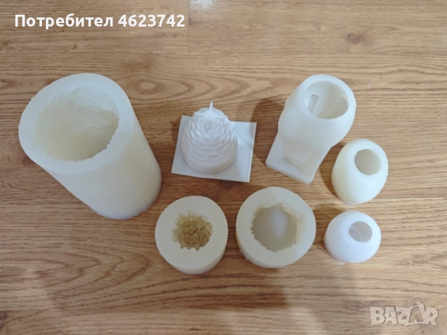 Лот Използвани силиконови форми , снимка 5 - Други - 52557767