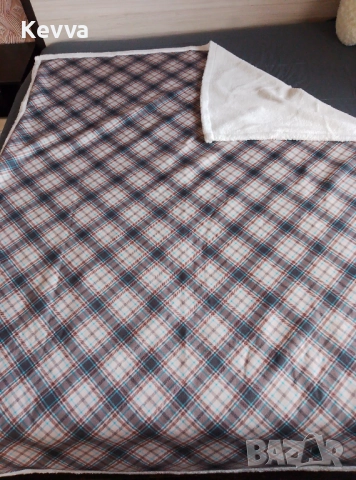 Шерпа одеяло с еко вълна 4, снимка 3 - Олекотени завивки и одеяла - 52676271