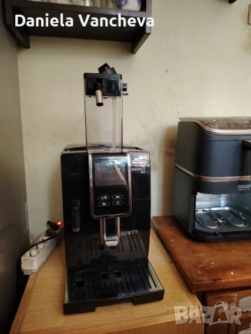 Автоматична кафемашина Делонги Динамика плюс , снимка 3 - Кафемашини - 50656103