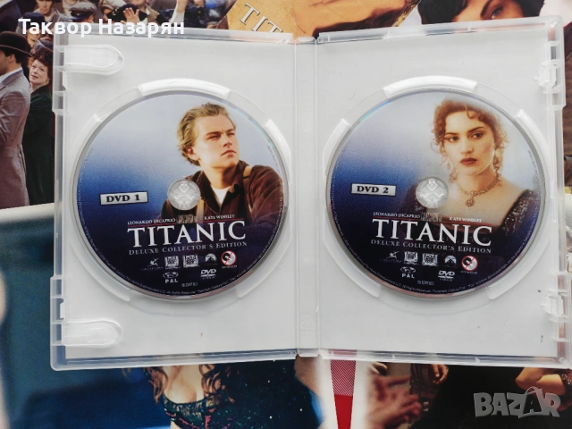 Титаник VHS и двд. , снимка 7 - DVD филми - 53654254