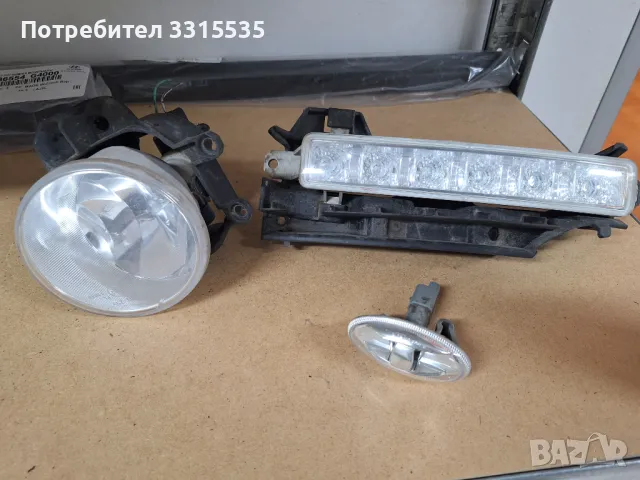 Халоген  и ЛЕД светлина тойота аиго Toyota Aygo , снимка 4 - Части - 40936248
