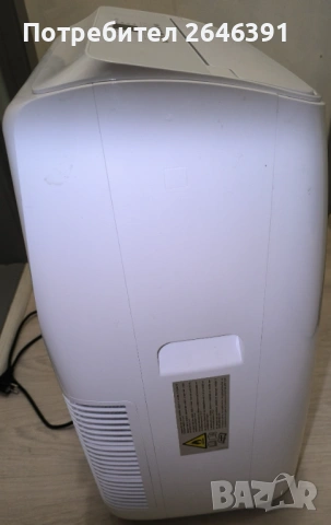 Мобилен климатик  SANG топли и охлажда. Без драскотина в гаранция до юни. Коментари на лично., снимка 3 - Климатици - 53704662