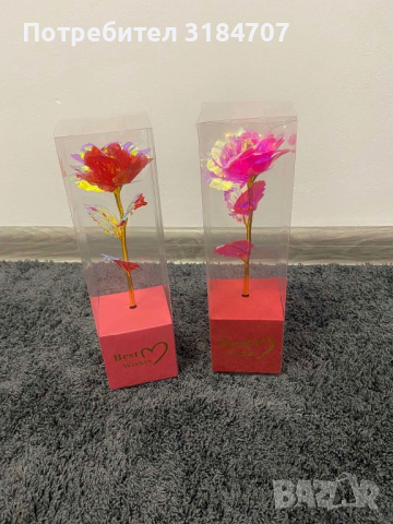 Рози в кутия, снимка 1 - Романтични подаръци - 44571887