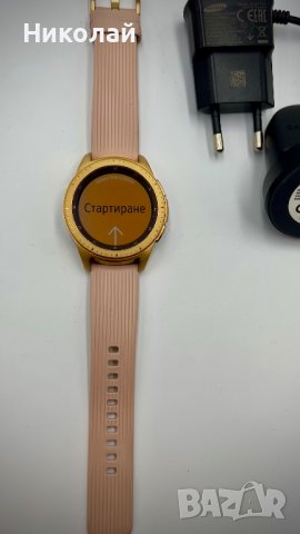 Samsung Galaxy Watch SM-R810 42mm, Rosegold, снимка 2 - Друга електроника - 44231654