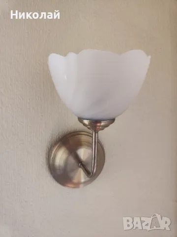 Продавам Аплик за стена винтидж , снимка 6 - Лампи за стена - 49653777
