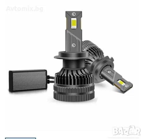 LED диодни крушки H7 Х7, 12V 120W, 13000lm за фарове Canbus