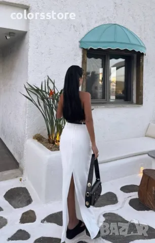 Дамски сет от топ с пола Monro, снимка 2 - Комплекти - 48701104