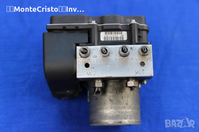 ABS модул Citroen C4 picasso / 0 265 951 829 / 0 265 251 154 / 0265951829 / 0265251154, снимка 3 - Части - 36223578