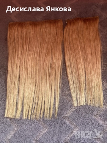 Треси за удължаване на коса, снимка 8 - Аксесоари за коса - 51978255