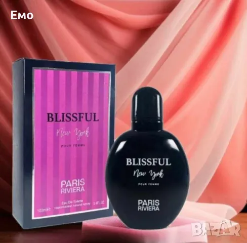Дамски парфюм PARIS RIVIERA BLISSFULL EDT 100ml, снимка 5 - Дамски парфюми - 47963296