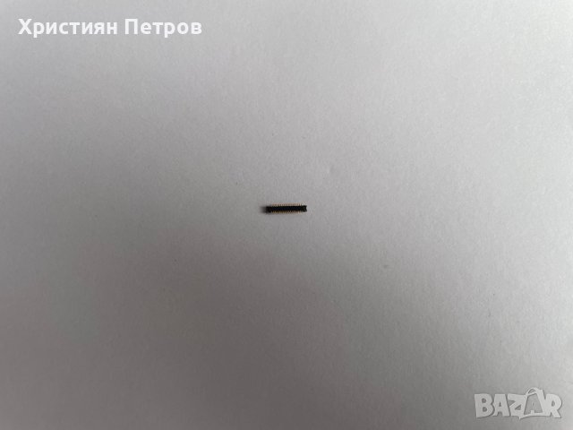 Конектор / Букса 34 pin мъжки на LCD лентот кабел за Samsung Galaxy J3 2017, снимка 3 - Резервни части за телефони - 44501079