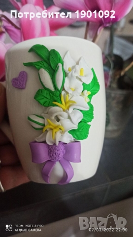 Чаши от полимерна глина , снимка 15 - Други - 35985738