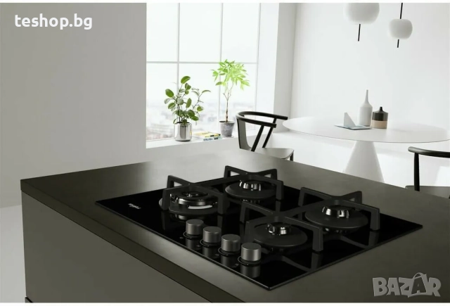 Газов плот Whirlpool AKT 627/NB, 59 см - черно стъкло