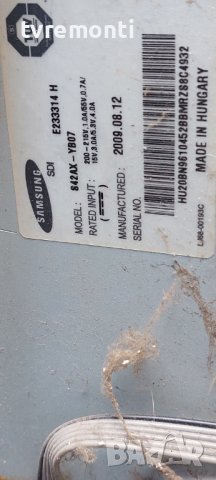 Платка Y-MAIN BOARD PCB LJ41-05779A/PBA LJ92-01582A SAMSUNG PS42B451B2W for 42inc DISPLAY S42AX-YB07, снимка 4 - Части и Платки - 41641540