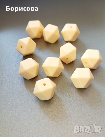 Силиконовото мънисто многоъгълник за бебешка залъгалка, снимка 11 - Други - 34632473