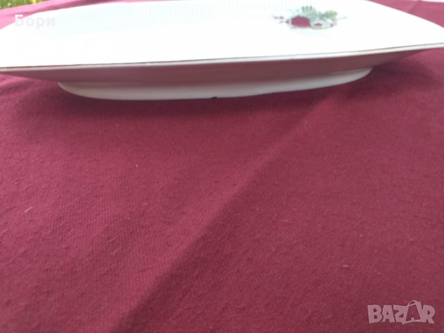 Български порцелан Голямо плато, снимка 5 - Чинии - 33817730