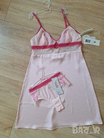 Triumph комплект в розово , снимка 2 - Бельо - 46331846