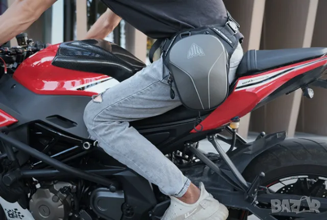 Водоустойчива чанта за кръста крак бедро мото велосипед планина, снимка 2 - Аксесоари и консумативи - 48781420