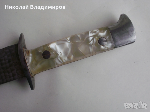 Стар голям български нож 28 см. кама  , снимка 10 - Ножове - 51978288