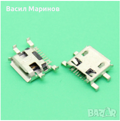 Продавам Micro USB конектори - 25 различни модела, снимка 3 - Резервни части за телефони - 36151606