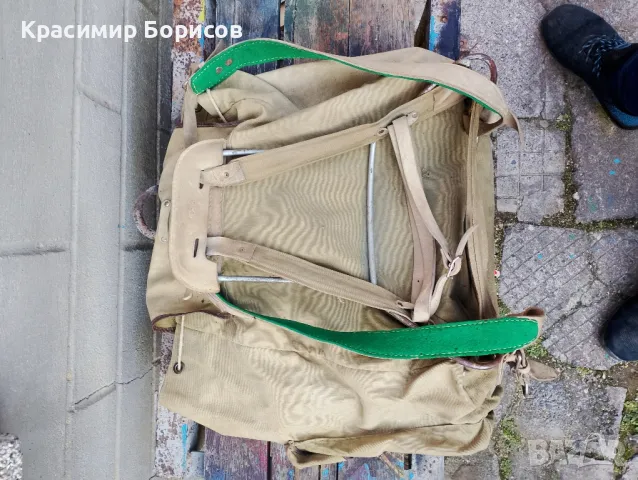 Стара раница, снимка 5 - Антикварни и старинни предмети - 49093125