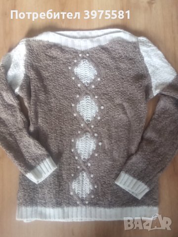 Пуловер с маниста, снимка 3 - Блузи с дълъг ръкав и пуловери - 44241517