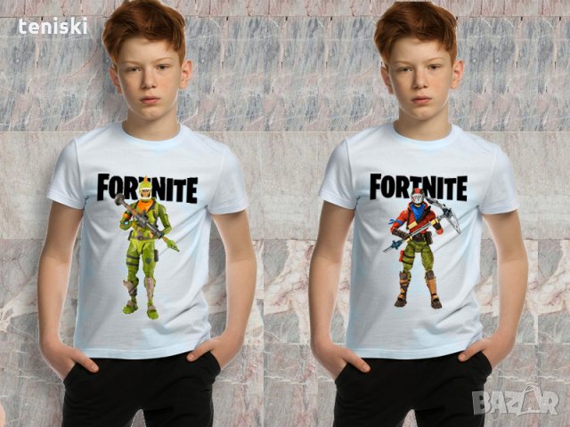 Качествени тениски Fortnite принт Модели и размери, снимка 10 - Тениски - 34201532