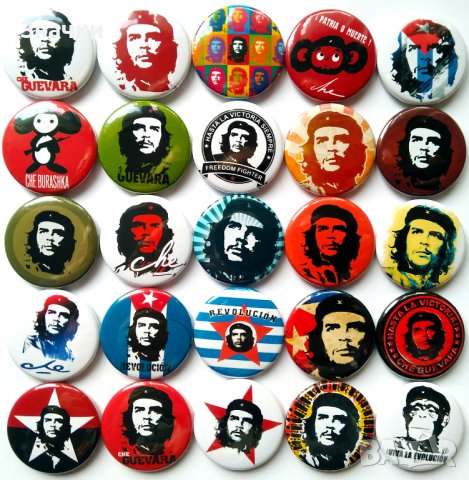 Значки на Che Guevara, снимка 1 - Други ценни предмети - 24867858