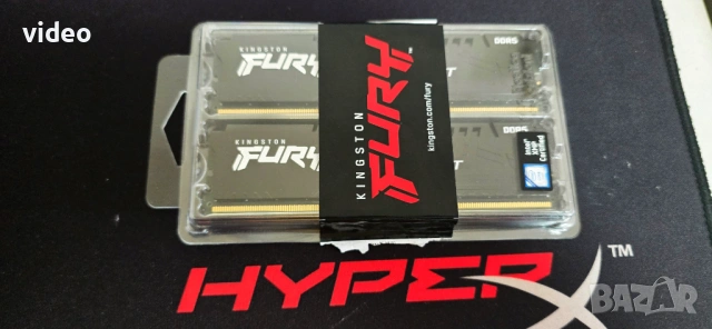 64GB (2x32GB) DDR5 Kingston FURY Beast 5600MHz CL40 – В ГАРАНЦИЯ