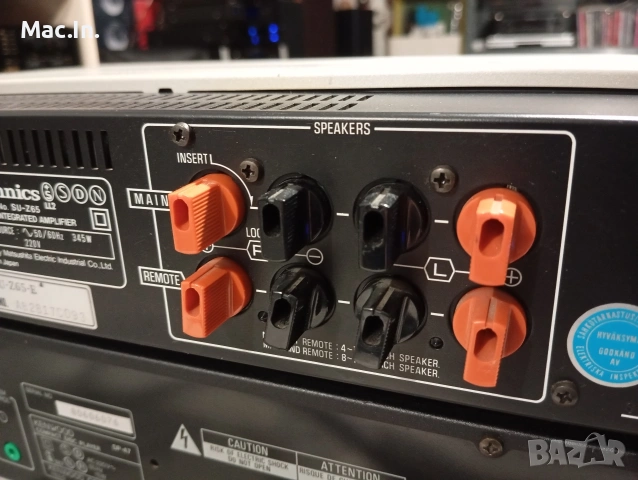 Усилвател Technics SU-Z65, снимка 14 - Ресийвъри, усилватели, смесителни пултове - 53541205