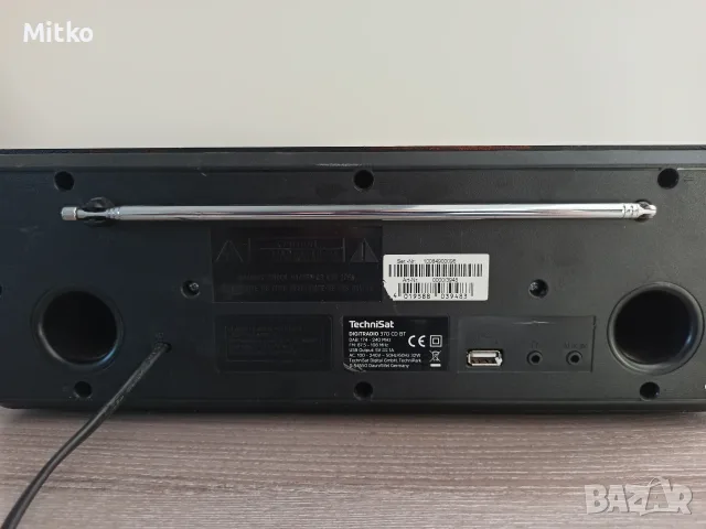 Радио TechniSat 370 CD BT, DAB +, FM, снимка 6 - Радиокасетофони, транзистори - 55908258