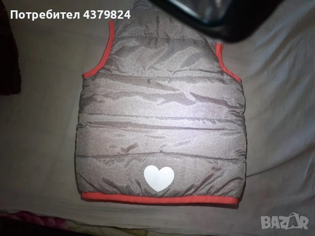 Нова  немска грейка  с качулка  Ernsting's family Topolino за момиче р.98 , с этикет, снимка 4 - Детски якета и елеци - 53397617