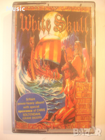 ✅White Skull - Tales From The North - оригинална касета Wizard