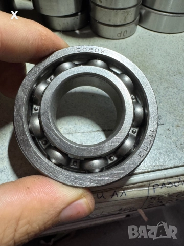 ЛАГЕР 50206 (6206N) ГПЗ РАЗМЕР 30*62*16 НОВ СССР, снимка 3 - Части - 51767016