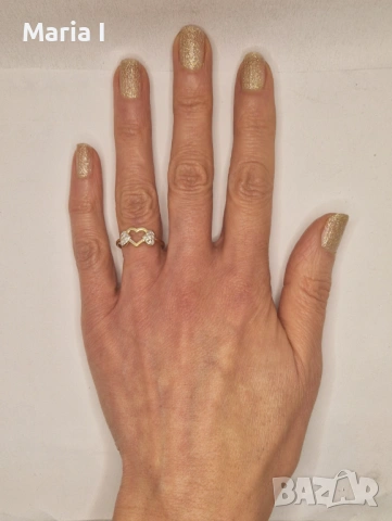 Дамски златни пръстени , снимка 4 - Пръстени - 53402183