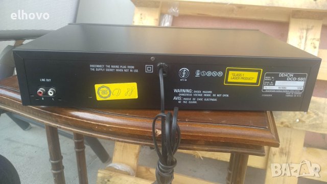 CD player Denon DCD-580, снимка 3 - Аудиосистеми - 41264136