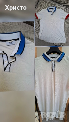 Мъжки тениски и блузи Boss Polo Gant Iceberg Cavalli, снимка 15 - Тениски - 53824087